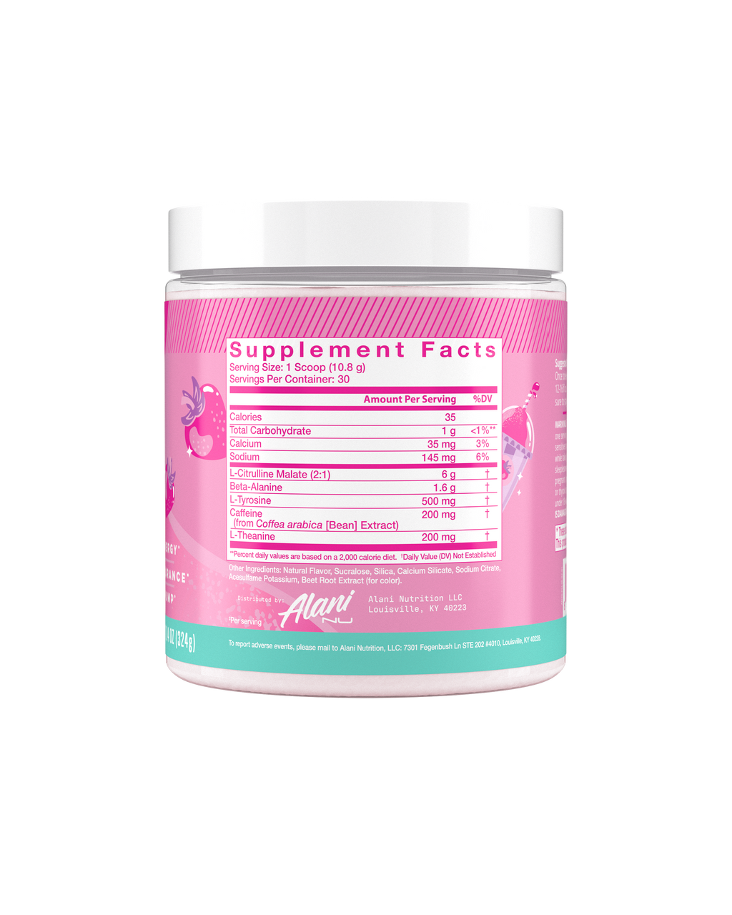 Alani Nu Pre-Workout - Pink Slush X7 - image 2