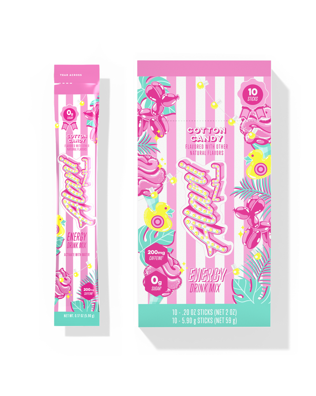 Alani Nu Energy Sticks - Cotton Candy C9 - image 1