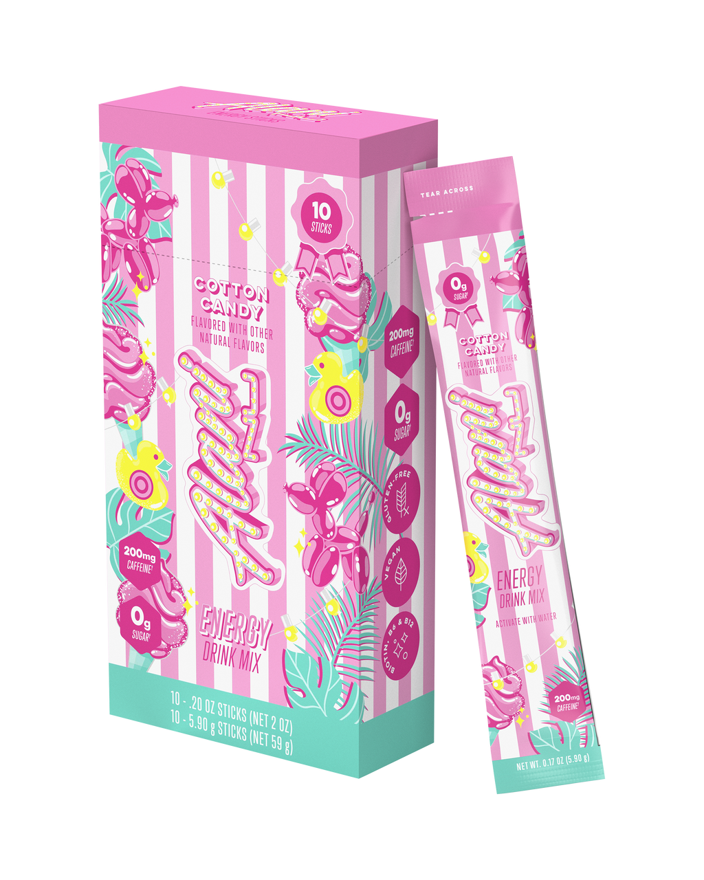 Alani Nu Energy Sticks - Cotton Candy B2 - image 2