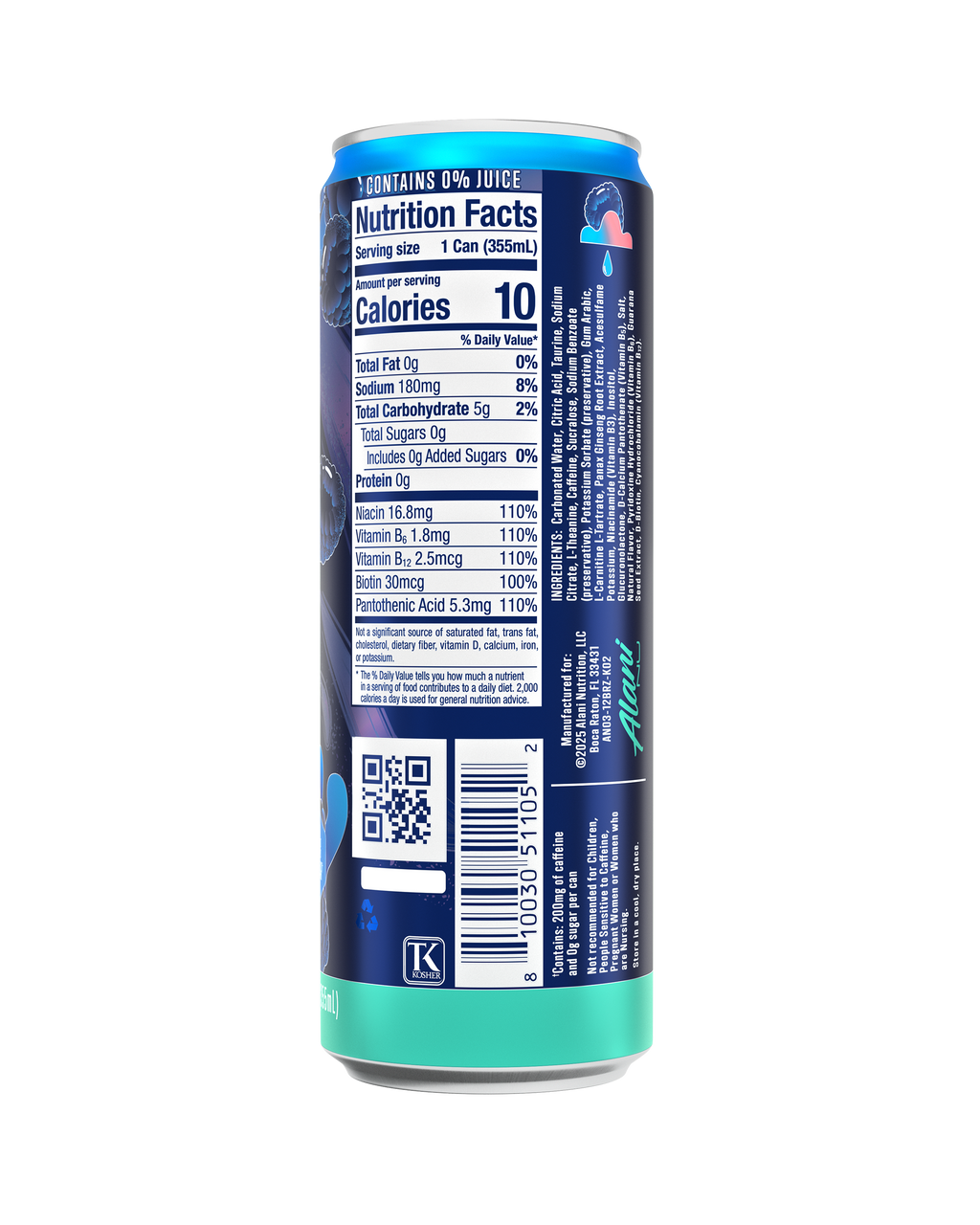 Alani Nu Energy Drink - Breezeberry V3 - image 3