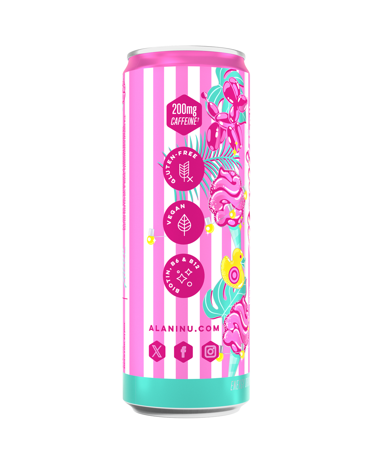 Alani Nu Energy Drink - Cotton Candy D3 - image 2