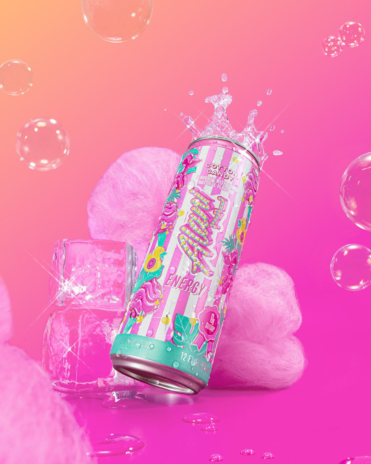 Alani Nu Energy Drink - Cotton Candy D3 - image 4