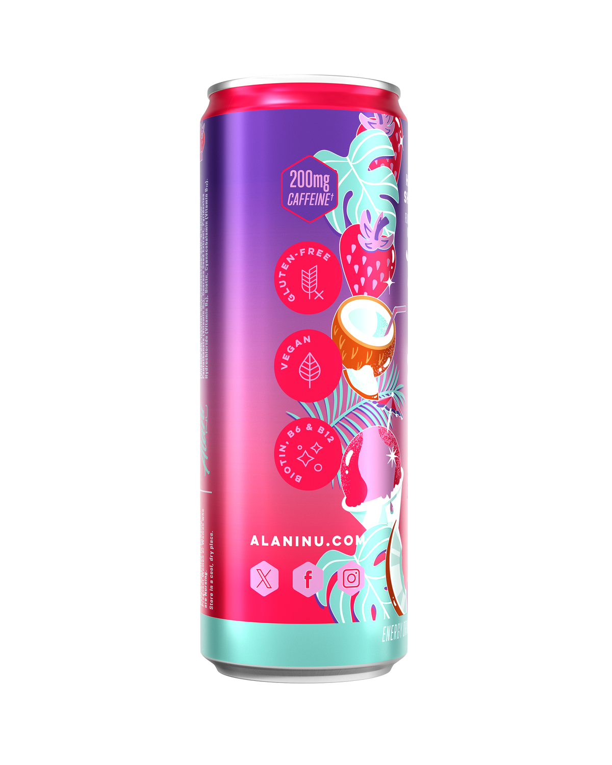 Alani Nu Energy Drink - Hawaiian Shaved Ice H9 - image 2