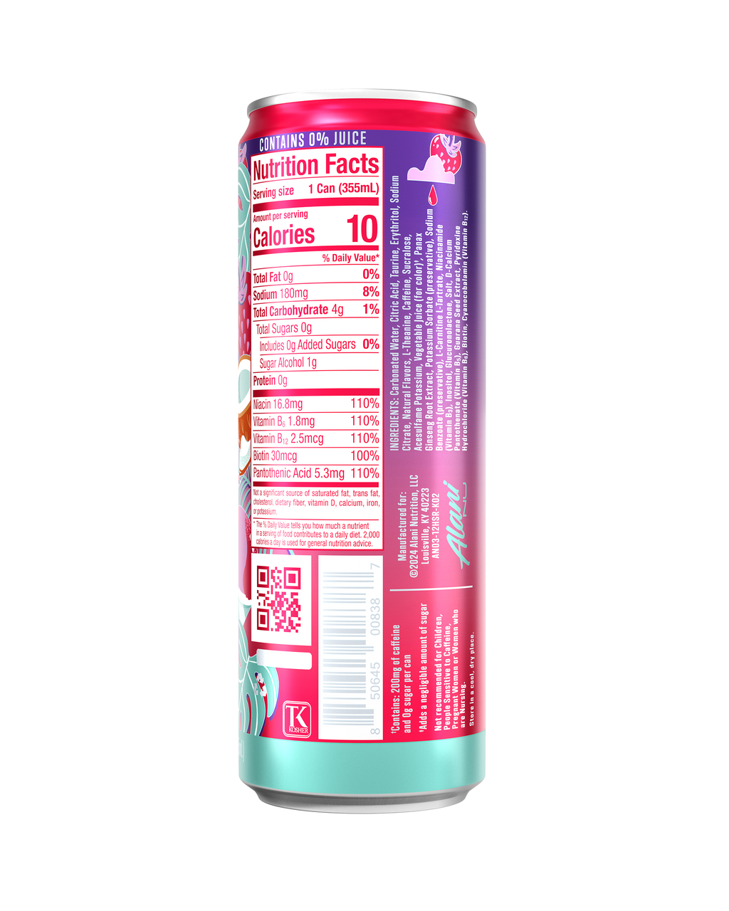 Alani Nu Energy Drink - Hawaiian Shaved Ice H9 - image 3