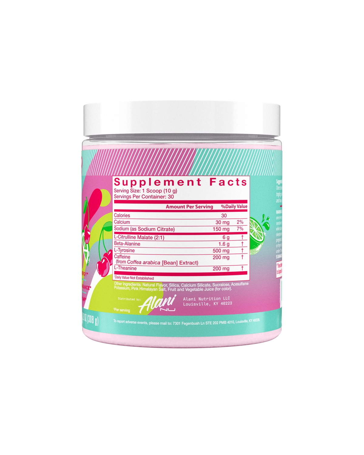 Alani Nu Pre-Workout - Cherry Twist A7 - image 2