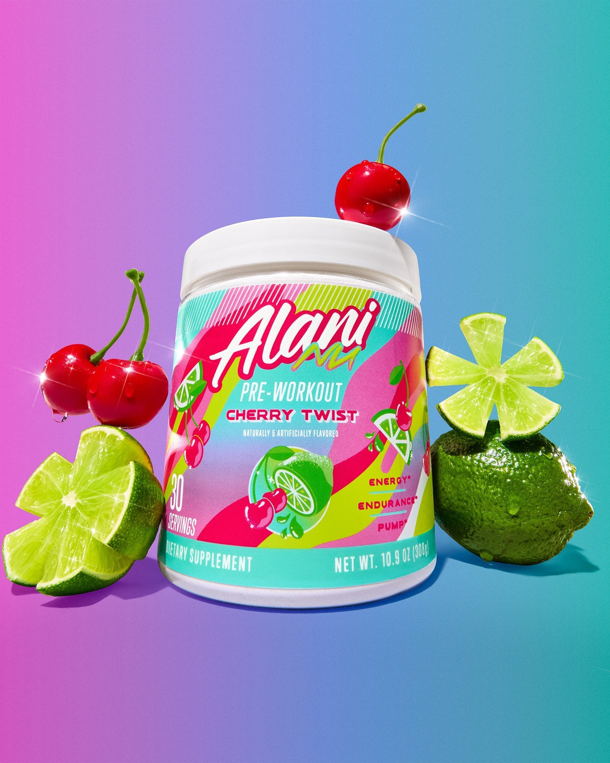 Alani Nu Pre-Workout - Cherry Twist A7 - image 4
