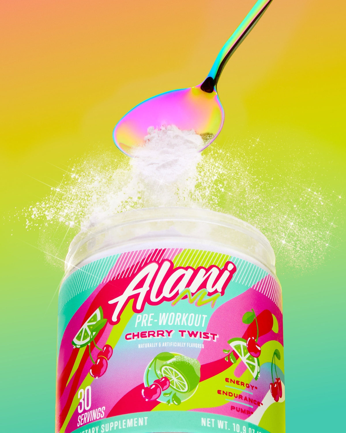 Alani Nu Pre-Workout - Cherry Twist A7 - image 5
