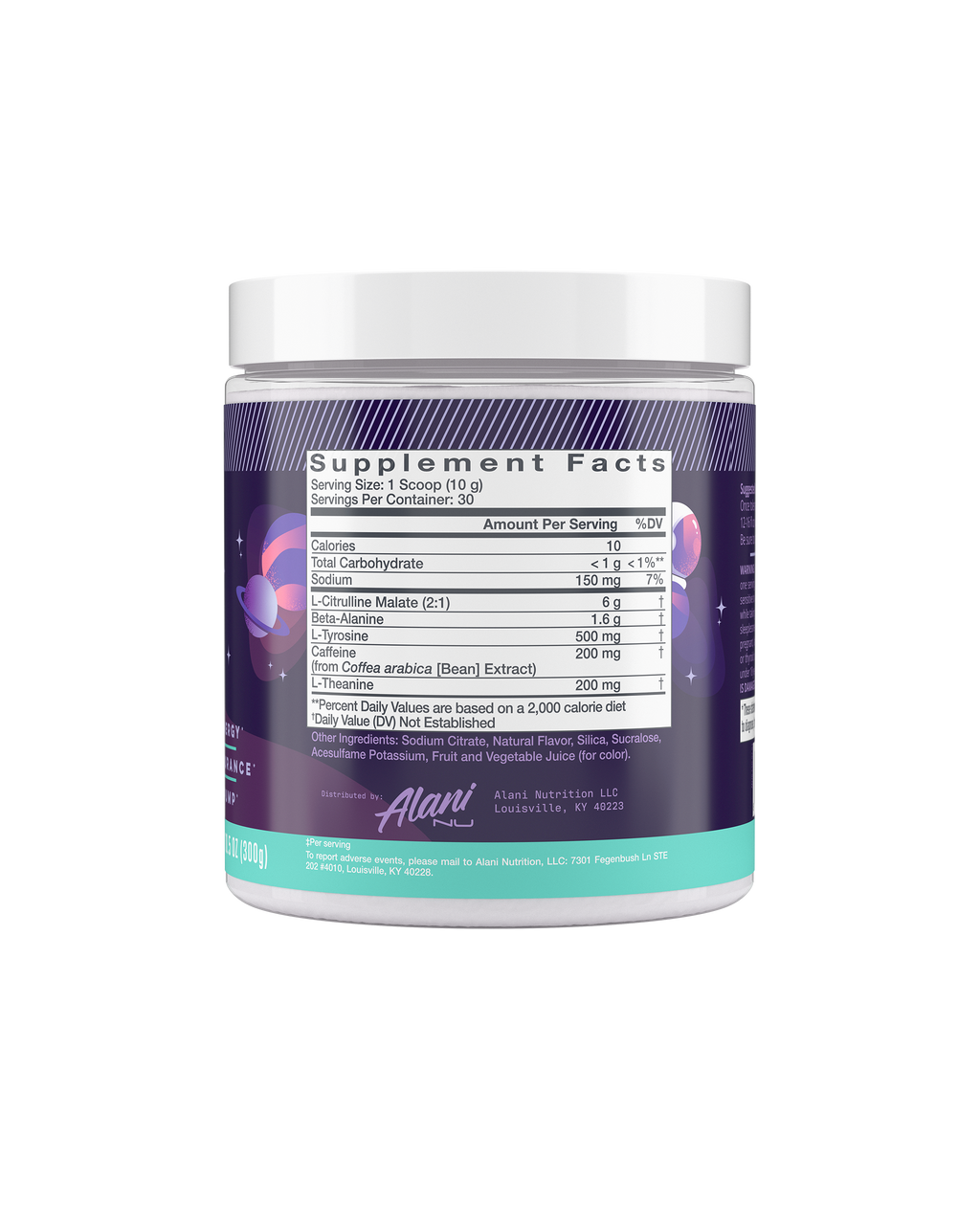 Alani Nu Pre-Workout - Cosmic Stardust W6 - image 2