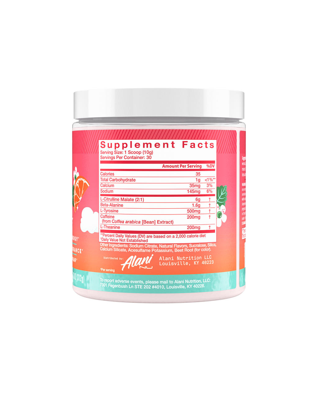 Alani Nu Pre-Workout - Strawberry Sunrise Y3 - image 2
