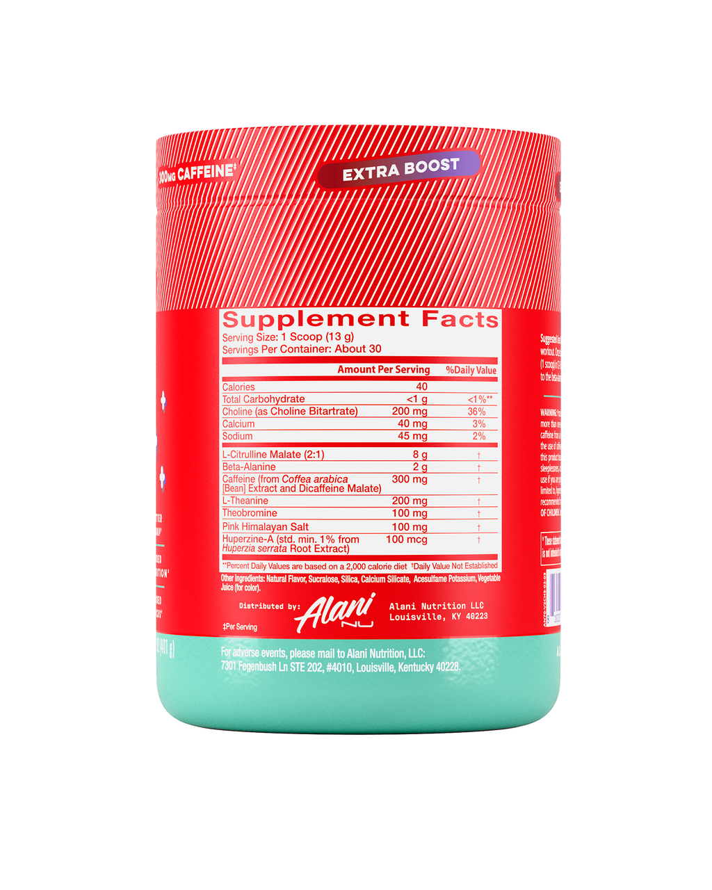 Alani Nu Pre-Workout+ - Cherry Slush D0 - image 2