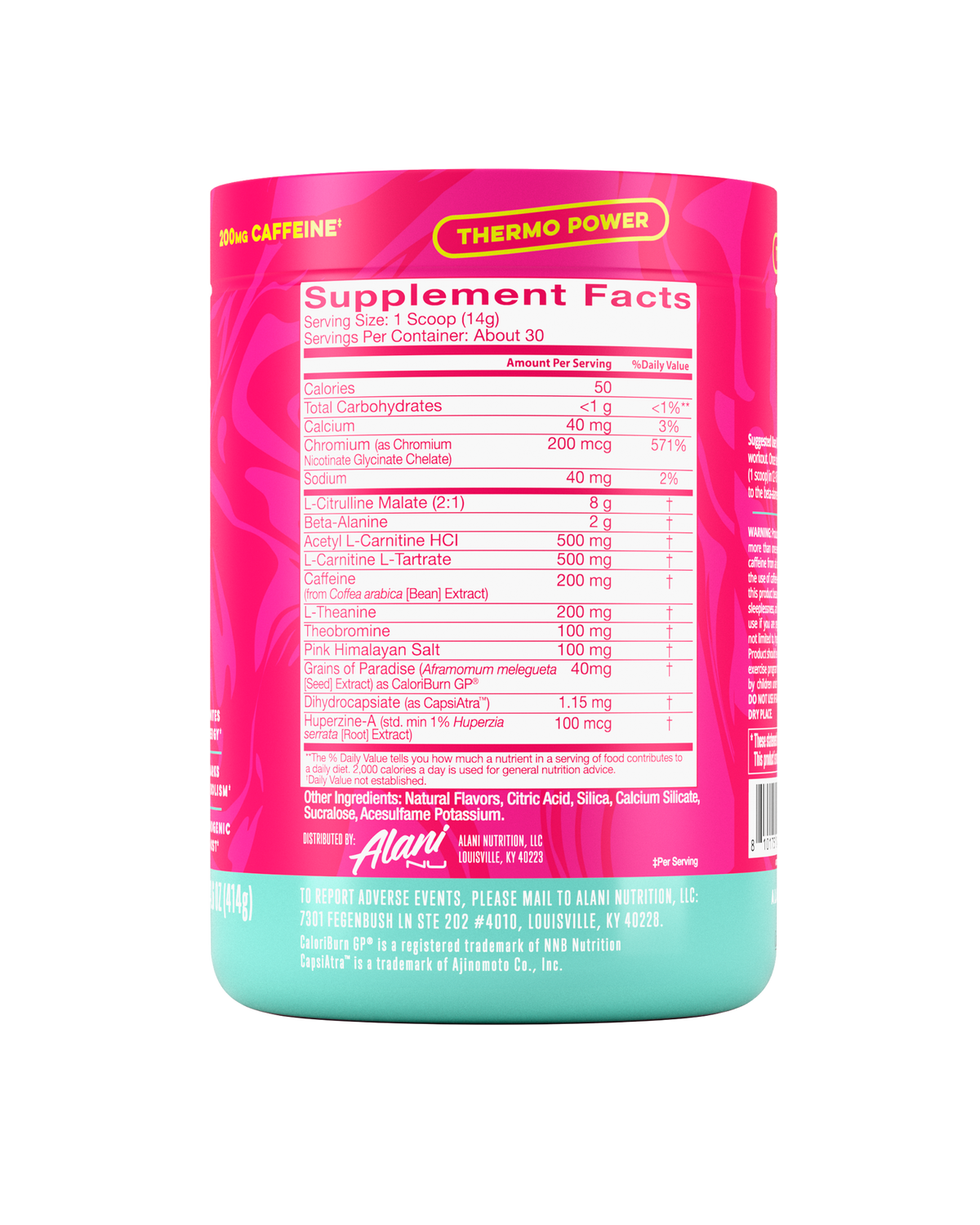 Alani Nu Pre-Workout+ Burn - Dragon Fruit Rush N0 - image 2