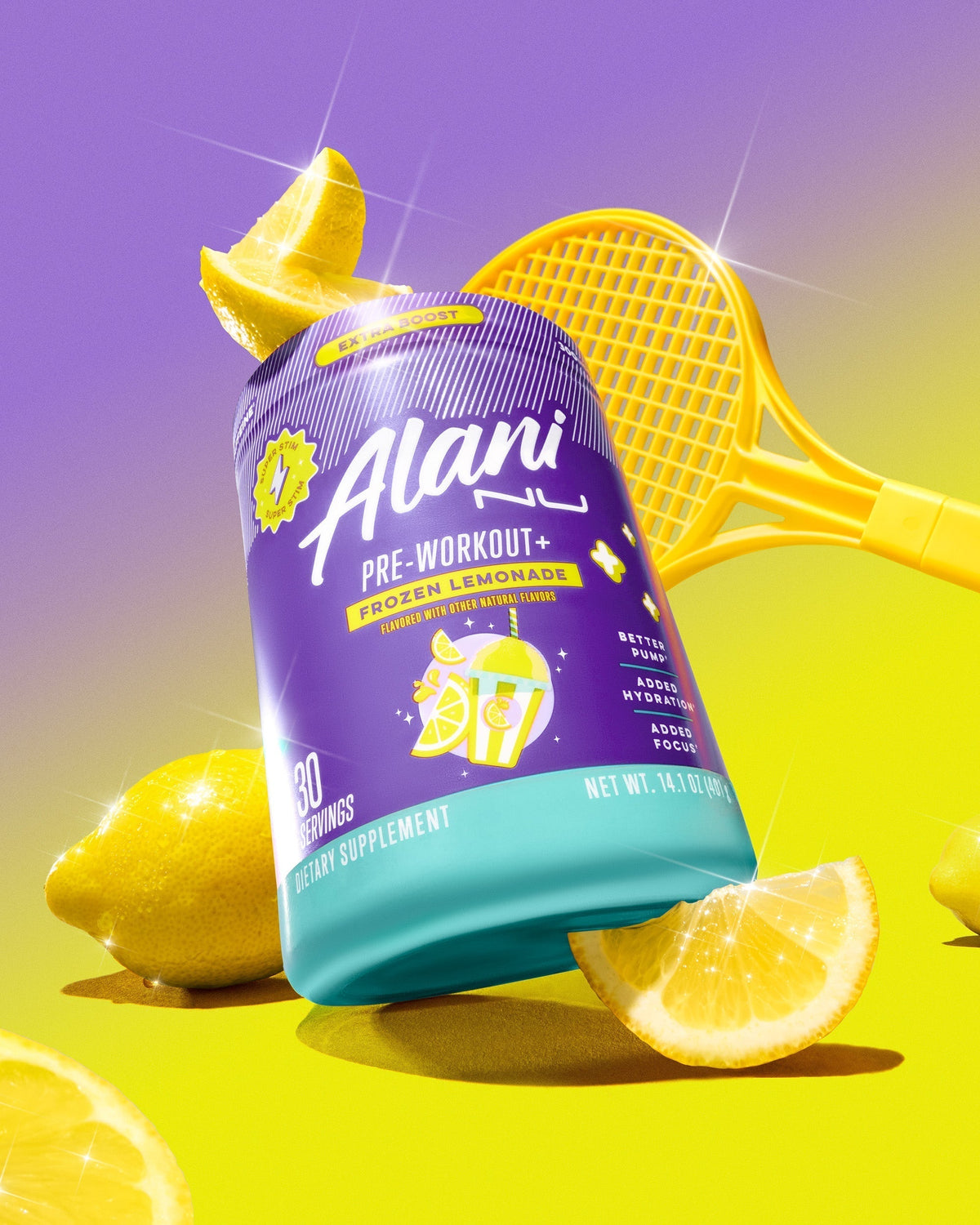 Alani Nu Pre-Workout+ - Frozen Lemonade I3 - image 4