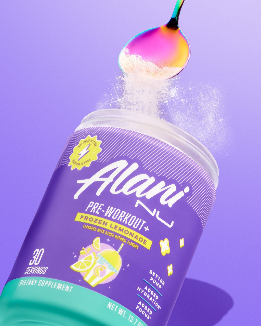 Alani Nu Pre-Workout+ - Frozen Lemonade I3 - image 5