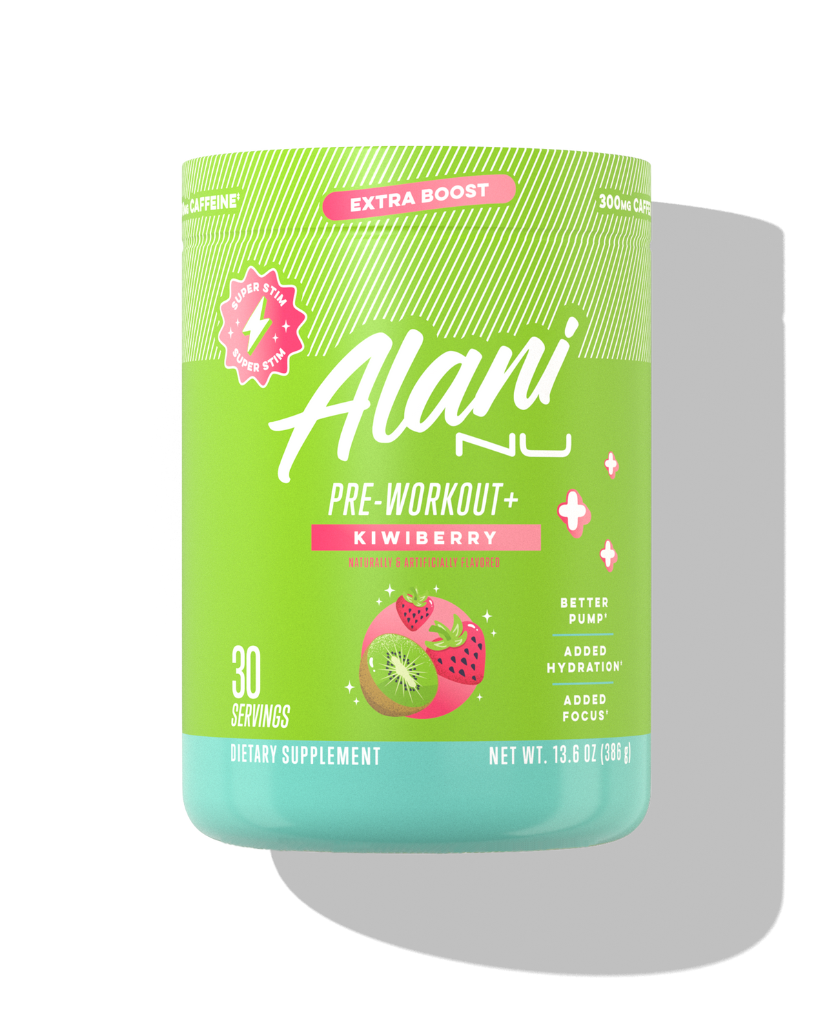Alani Nu Pre-Workout+ - Kiwiberry O2 - image 1
