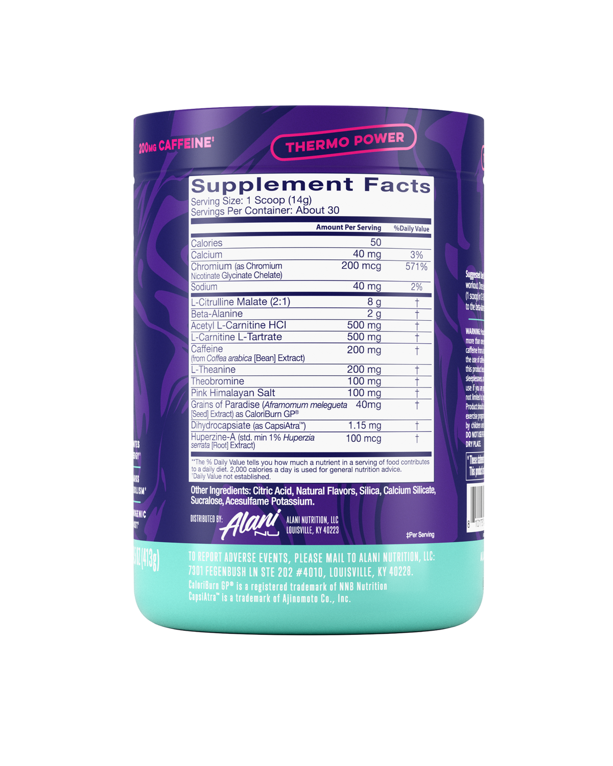 Alani Nu Pre-Workout+ Burn - Melonberry Blast C0 - image 2