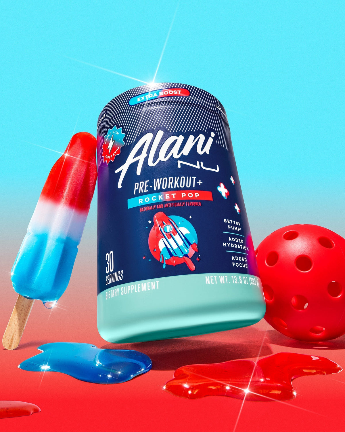 Alani Nu Pre-Workout+ - Rocket Pop S6 - image 4
