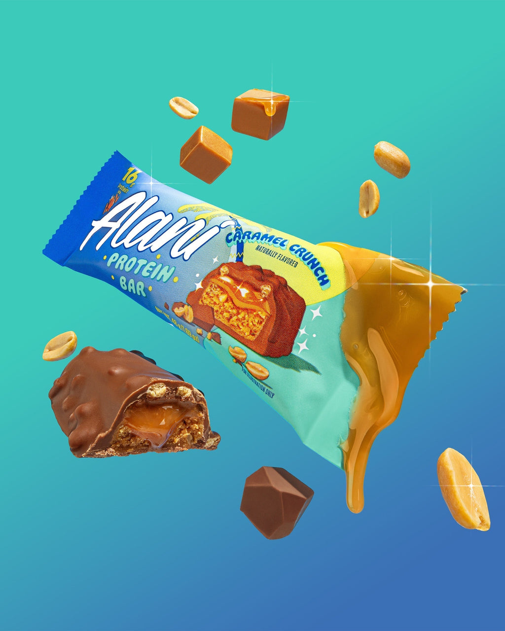 Alani Nu Protein Bar - Caramel Crunch A3 - image 5