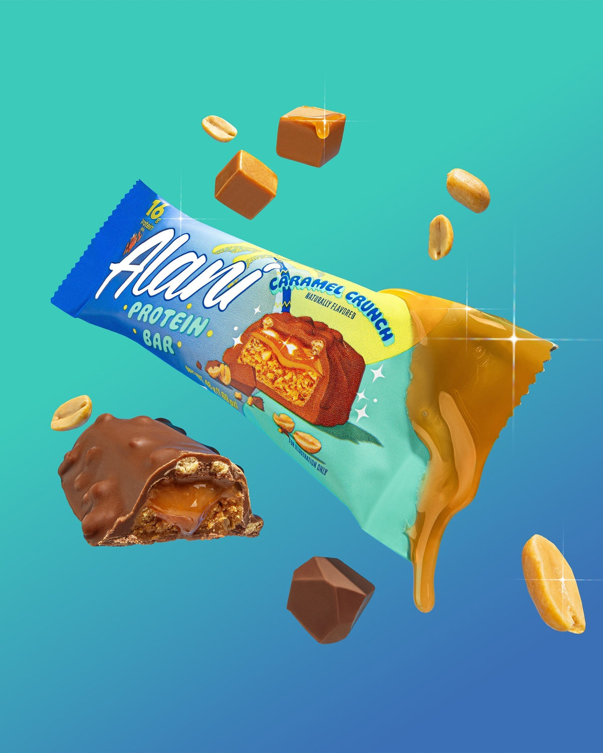Alani Nu Protein Bar - Caramel Crunch A3 - image 5
