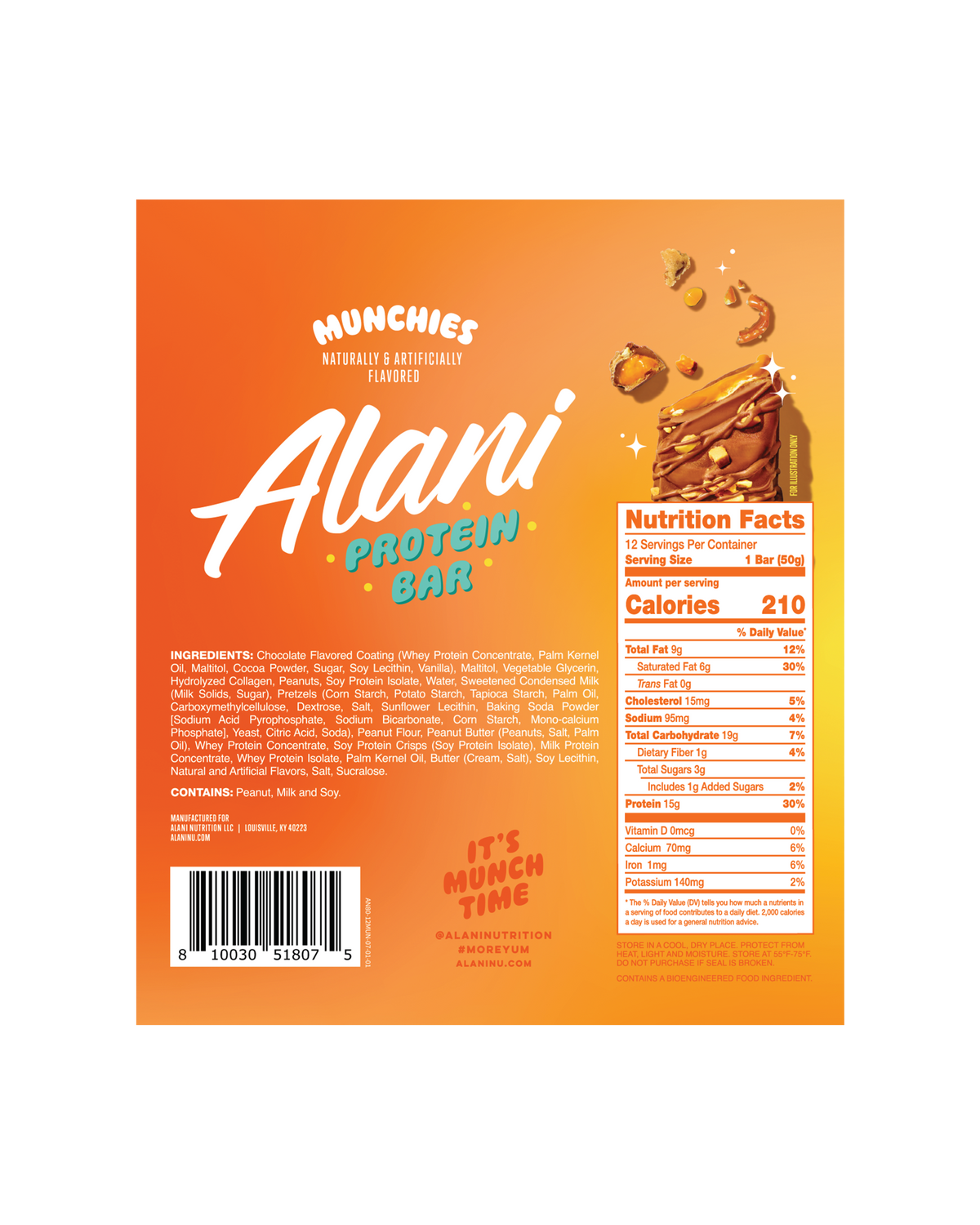Alani Nu Protein Bar - Munchies N3 - image 3
