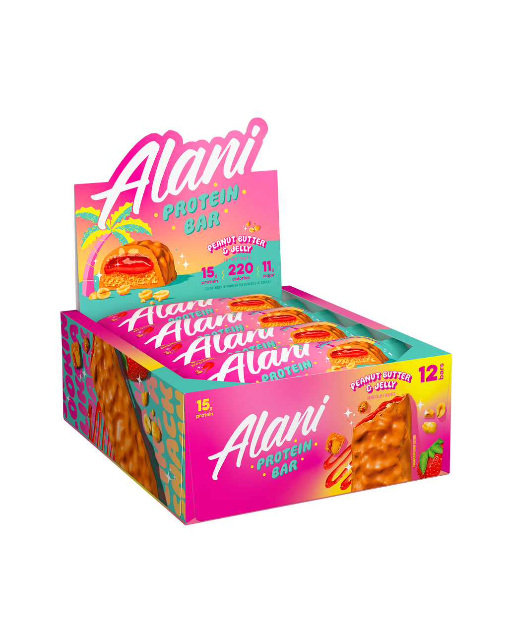 Alani Nu Protein Bar - Peanut Butter & Jelly Y7 - image 4