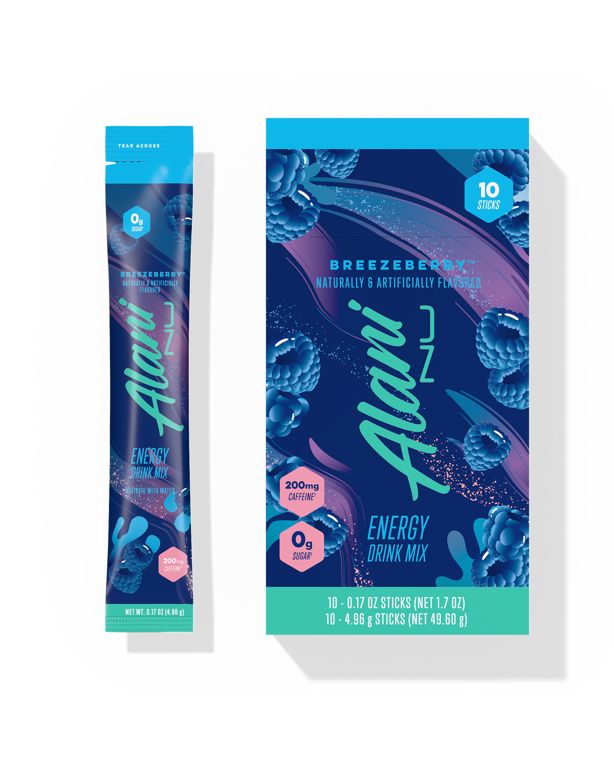 Alani Nu Energy Sticks - Breezeberry X5 - image 1