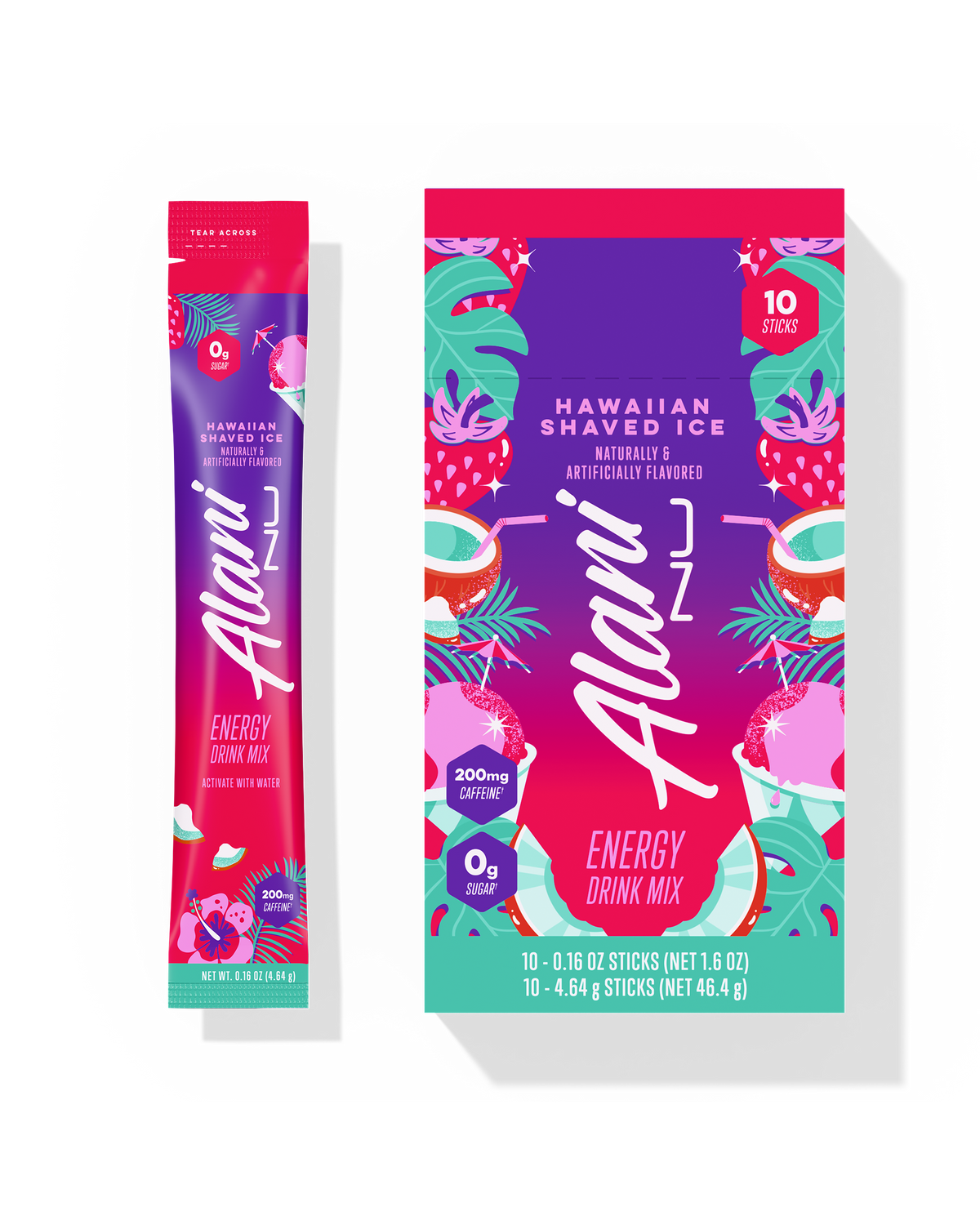 Alani Nu Energy Sticks - Hawaiian Shaved Ice N0 - image 1