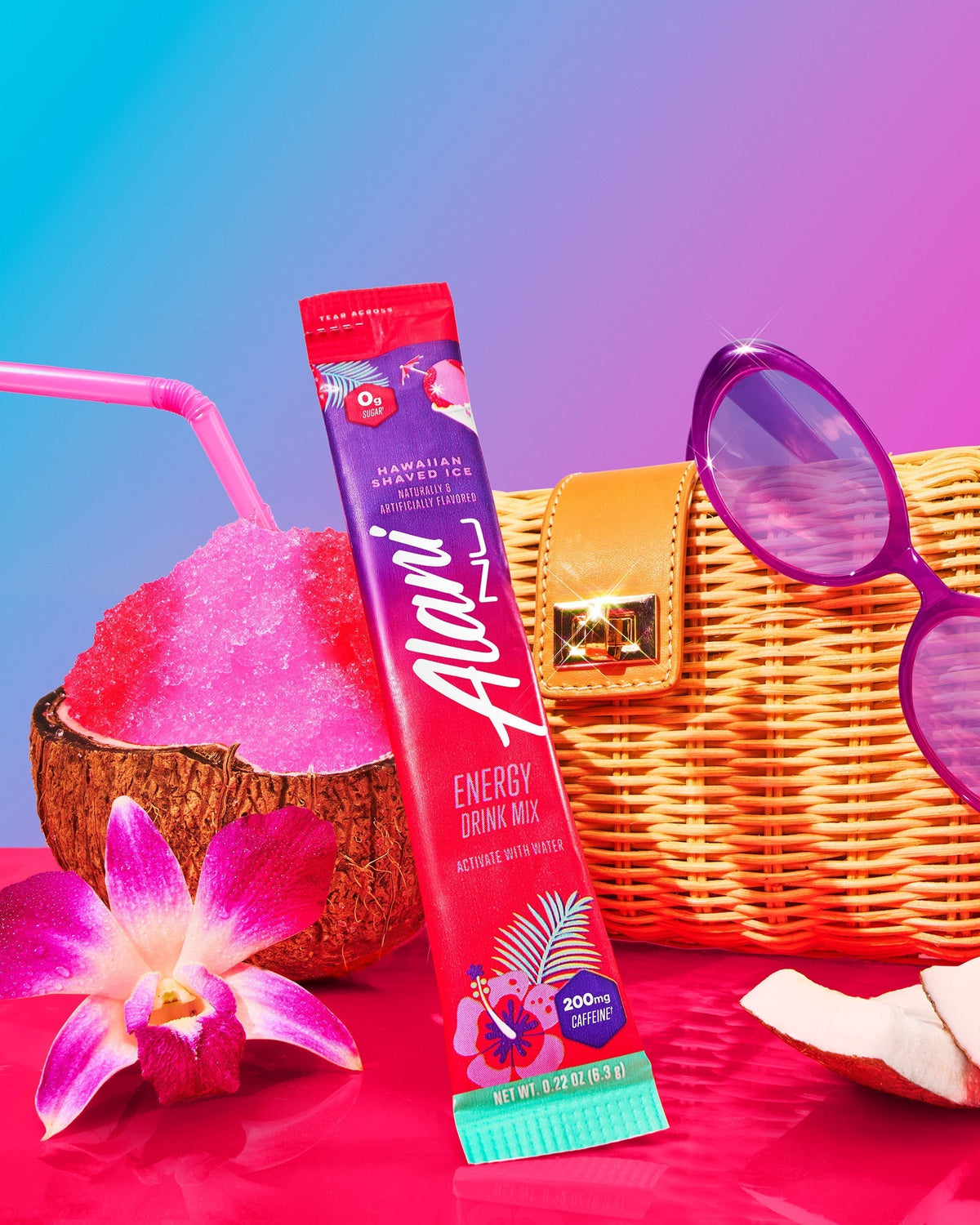Alani Nu Energy Sticks - Hawaiian Shaved Ice N0 - image 4