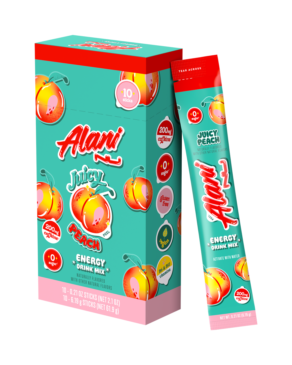 Alani Nu Energy Sticks - Juicy Peach H0 - image 2