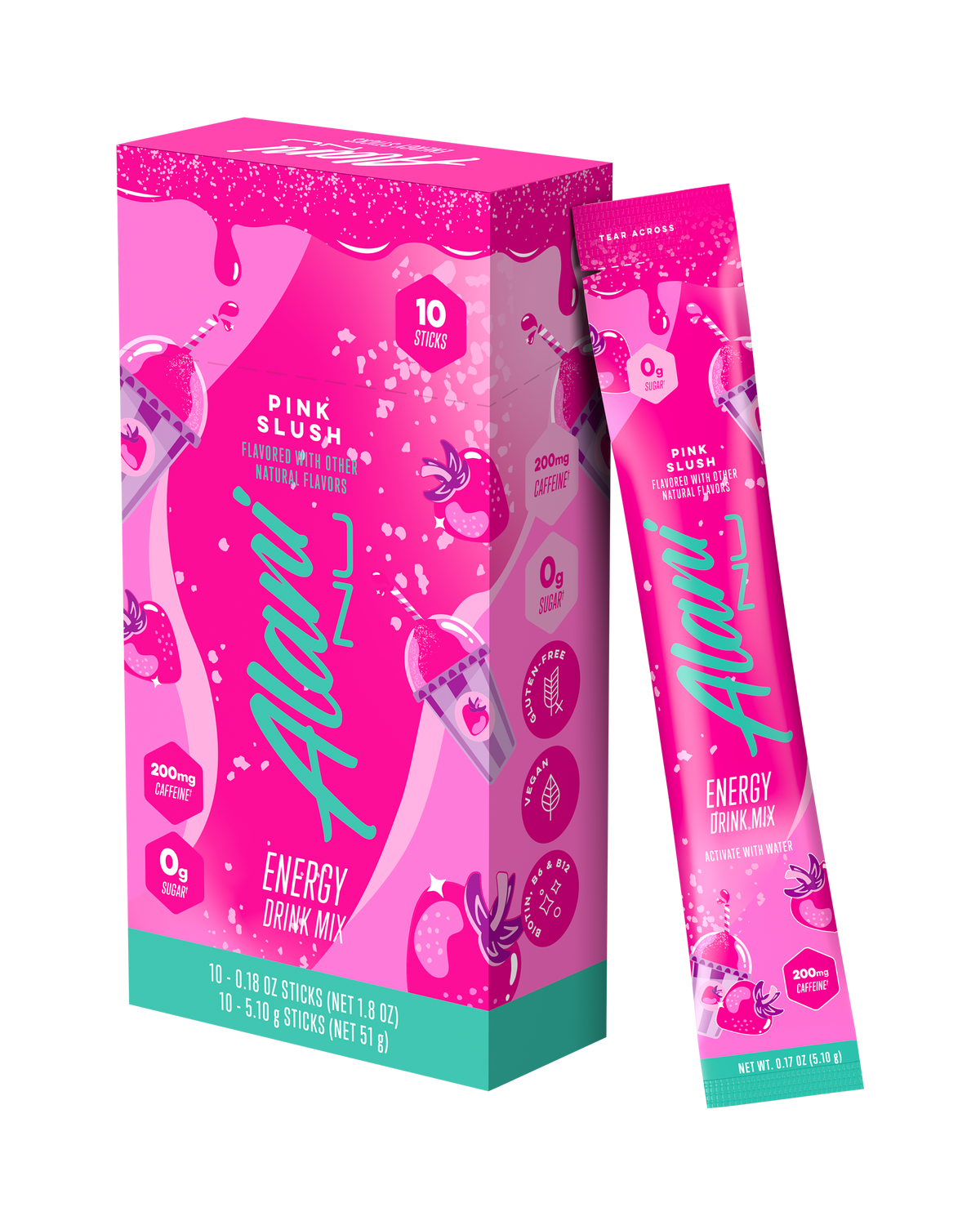 Alani Nu Energy Sticks - Pink Slush G8 - image 2