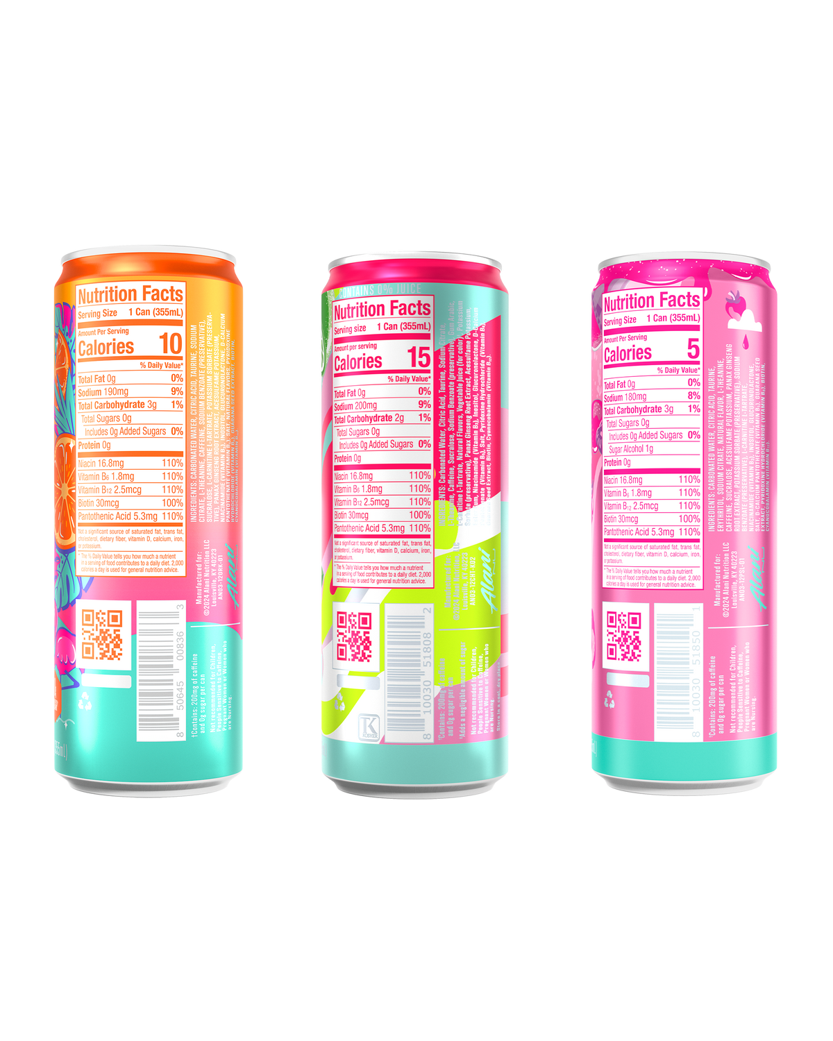 Alani Nu Energy Variety Pack - Sunshine Mix T3 - image 3