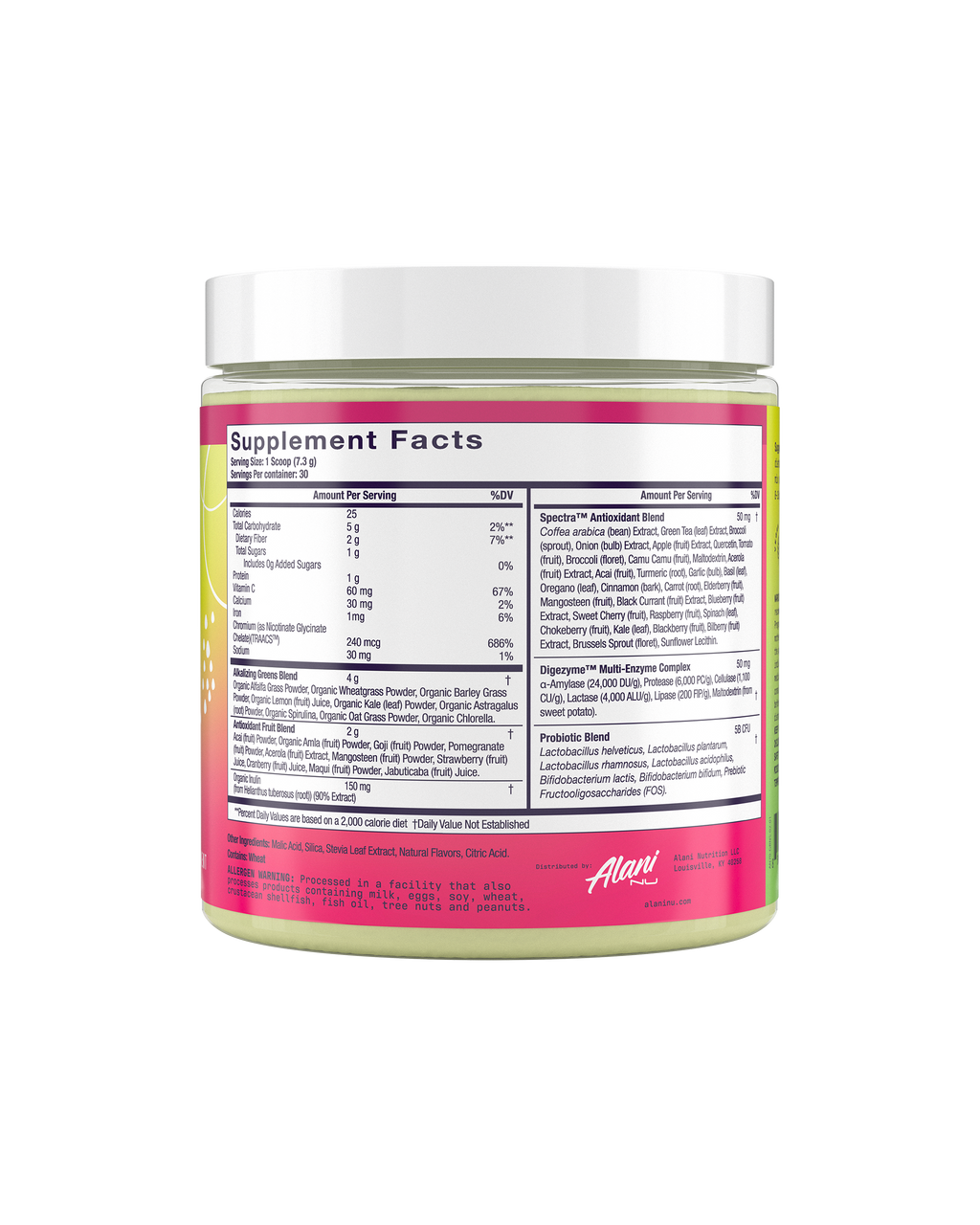 Alani Nu Super Greens - Wild Berry O4 - image 2