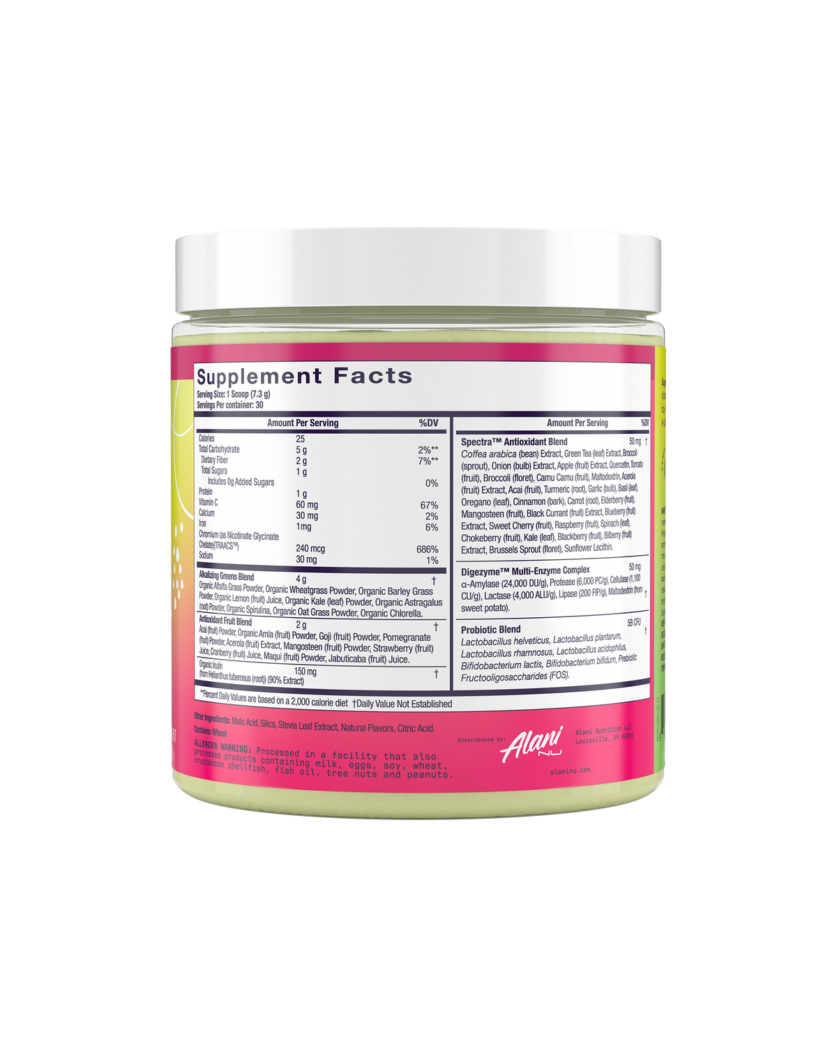 Alani Nu Super Greens - Wild Berry O4 - image 2