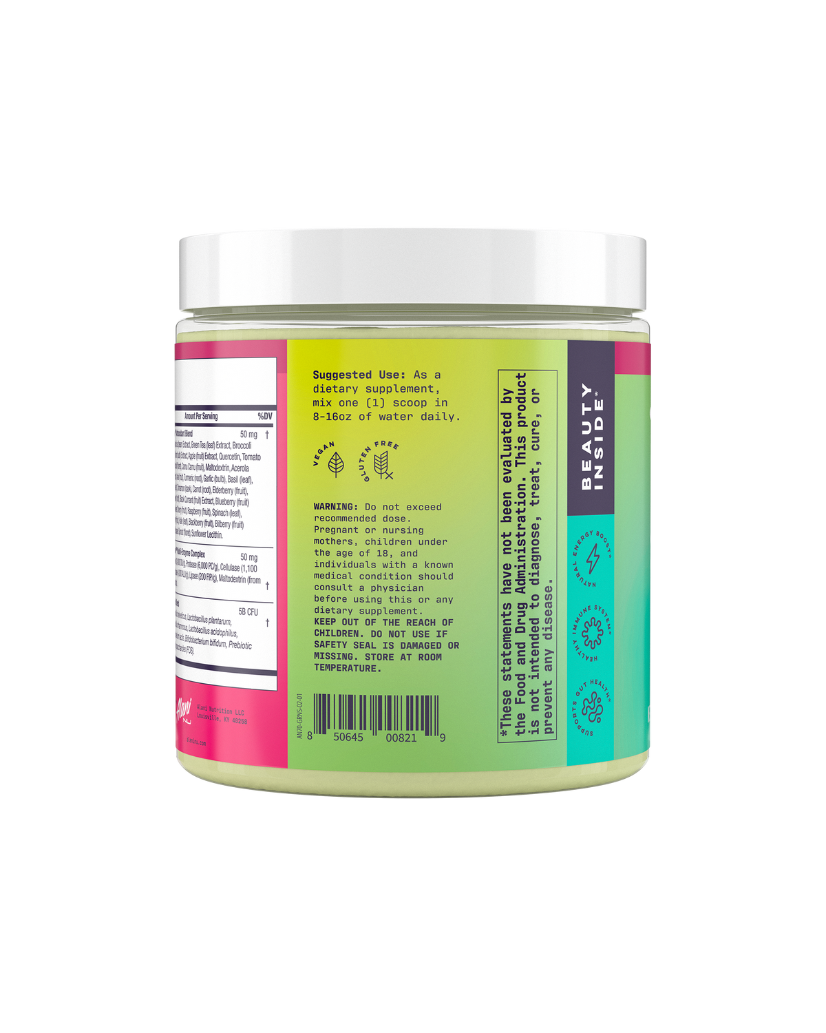 Alani Nu Super Greens - Wild Berry O4 - image 3