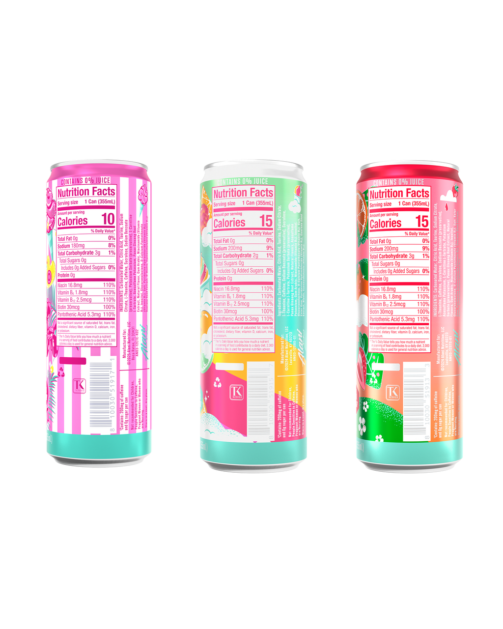 Alani Nu Energy Variety Pack - Dream Trio J8 - image 3