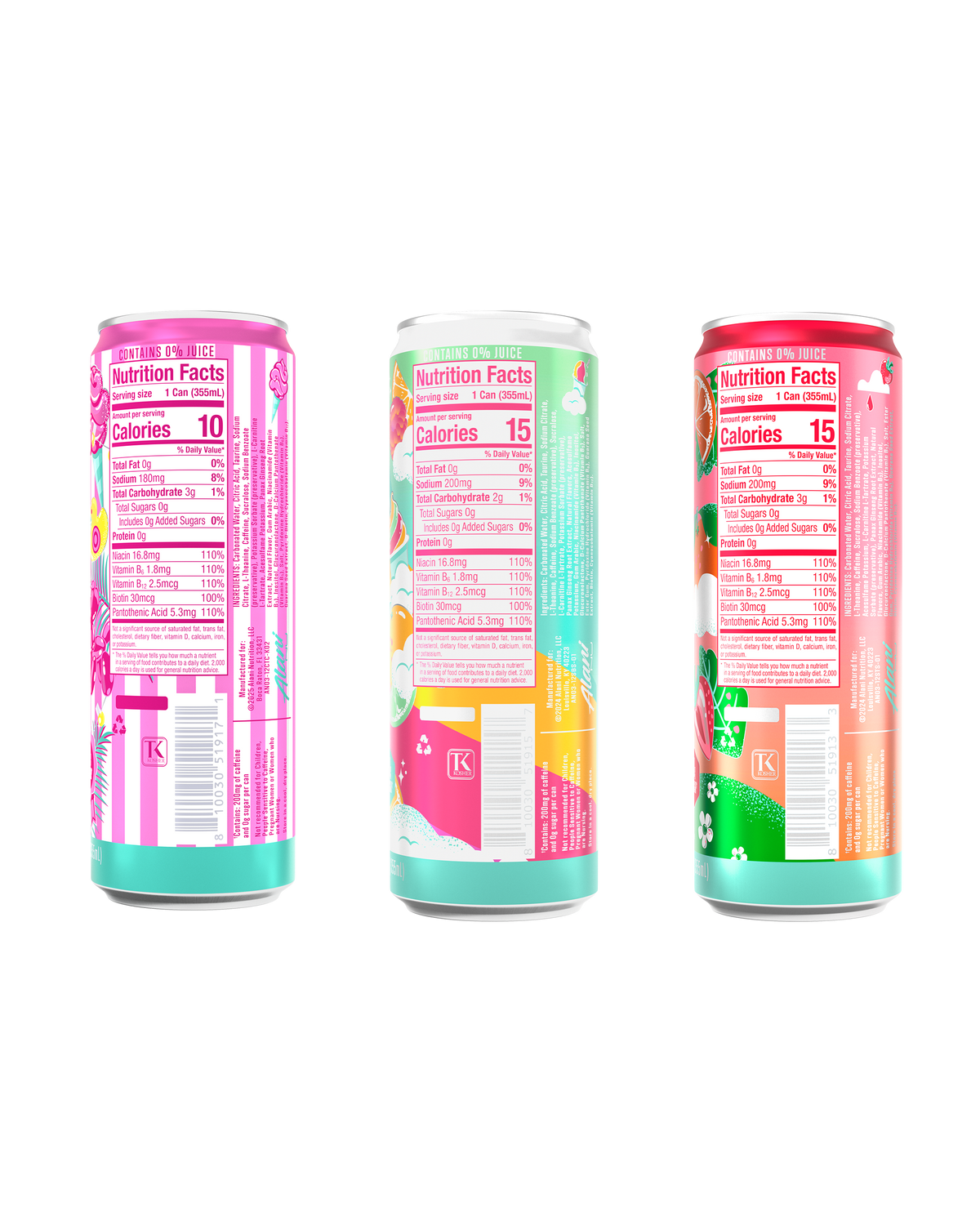 Alani Nu Energy Variety Pack - Dream Trio J8 - image 3