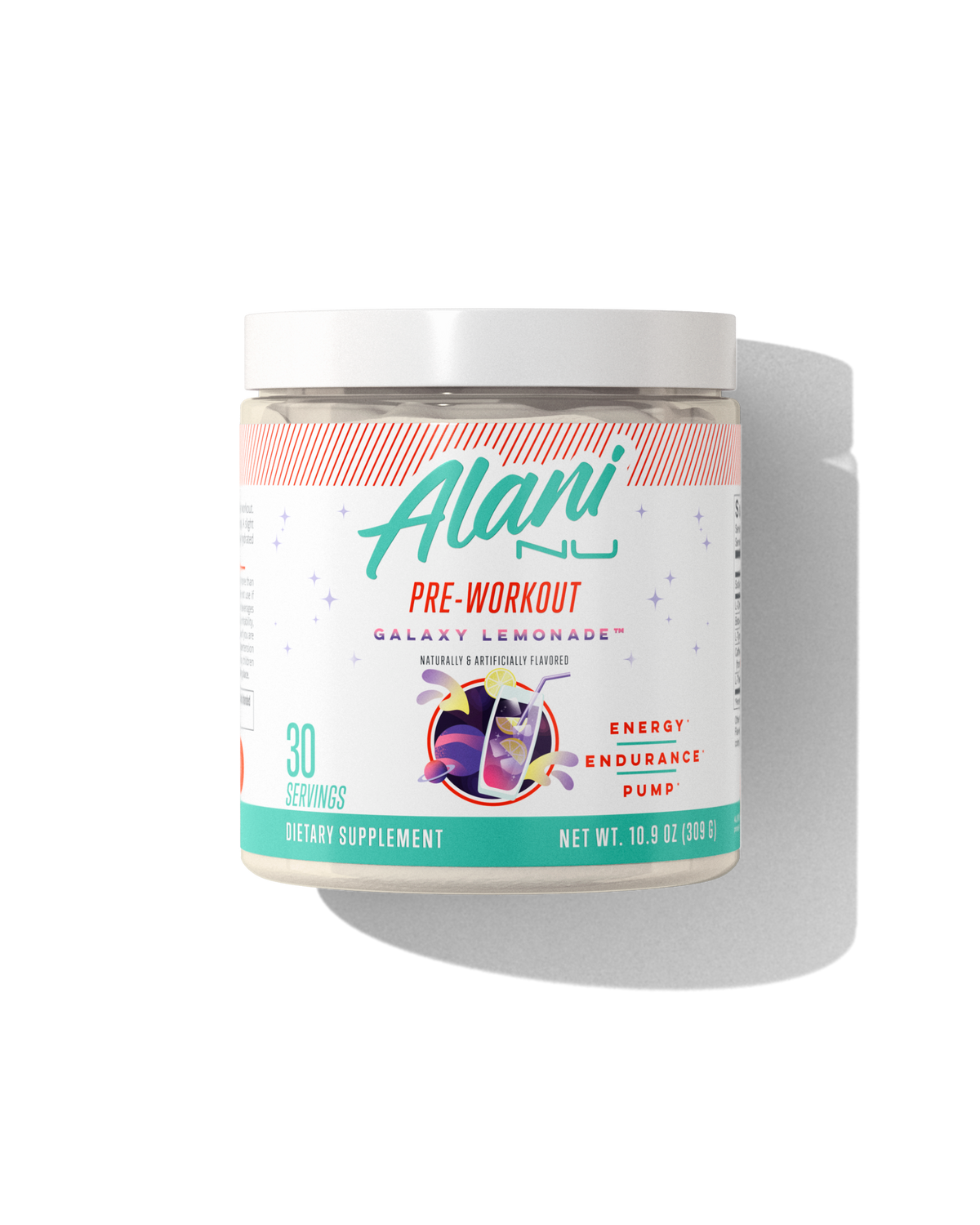 Alani Nu Pre-Workout - Galaxy Lemonade D7 - image 1