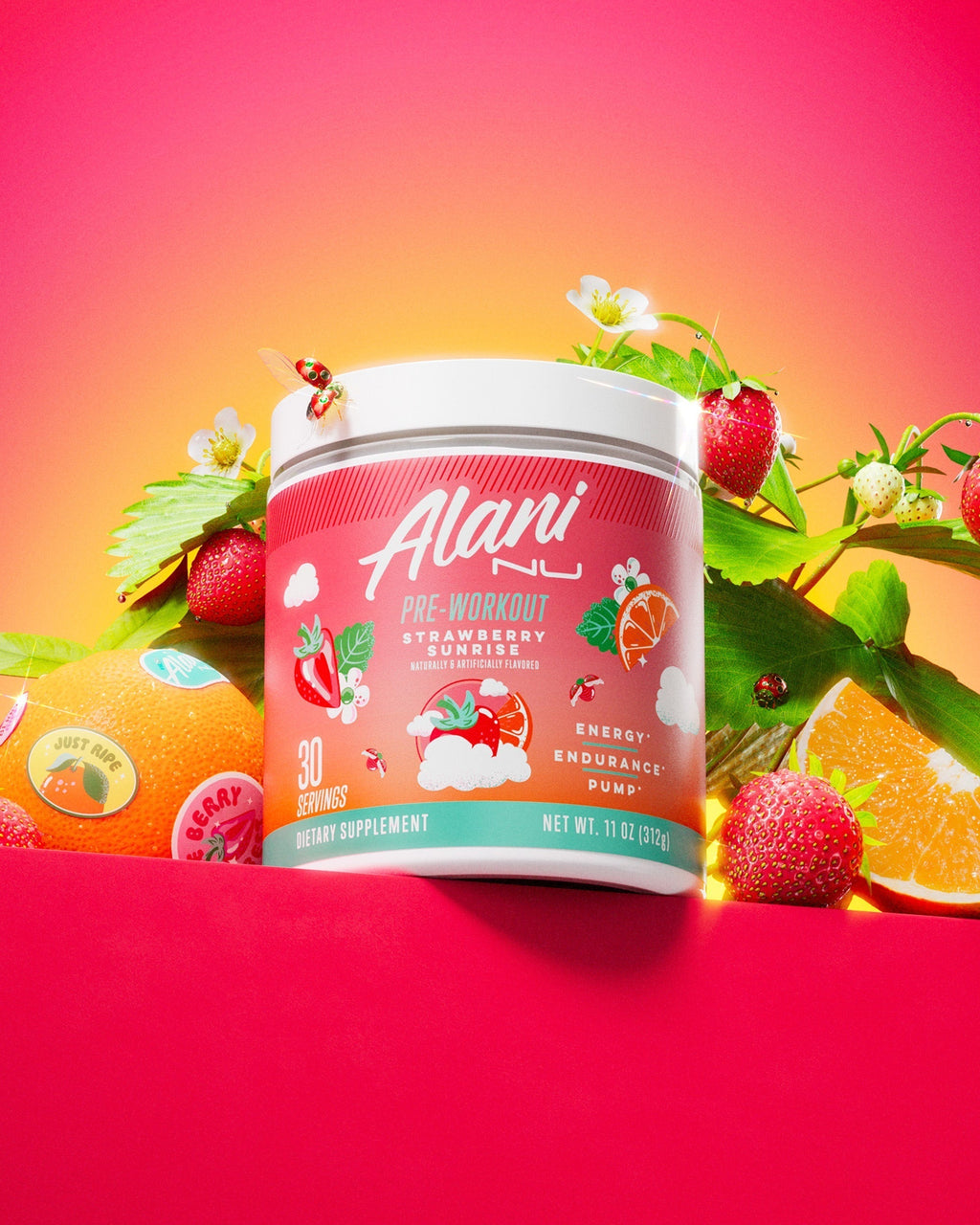 Alani Nu Pre-Workout - Strawberry Sunrise Y3 - image 5