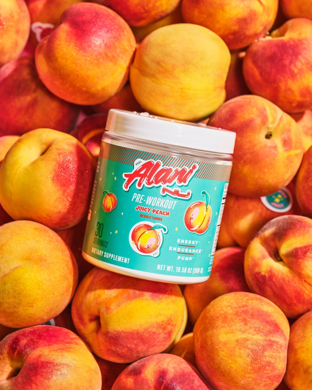 Alani Nu Pre-Workout - Juicy Peach M4 - image 4