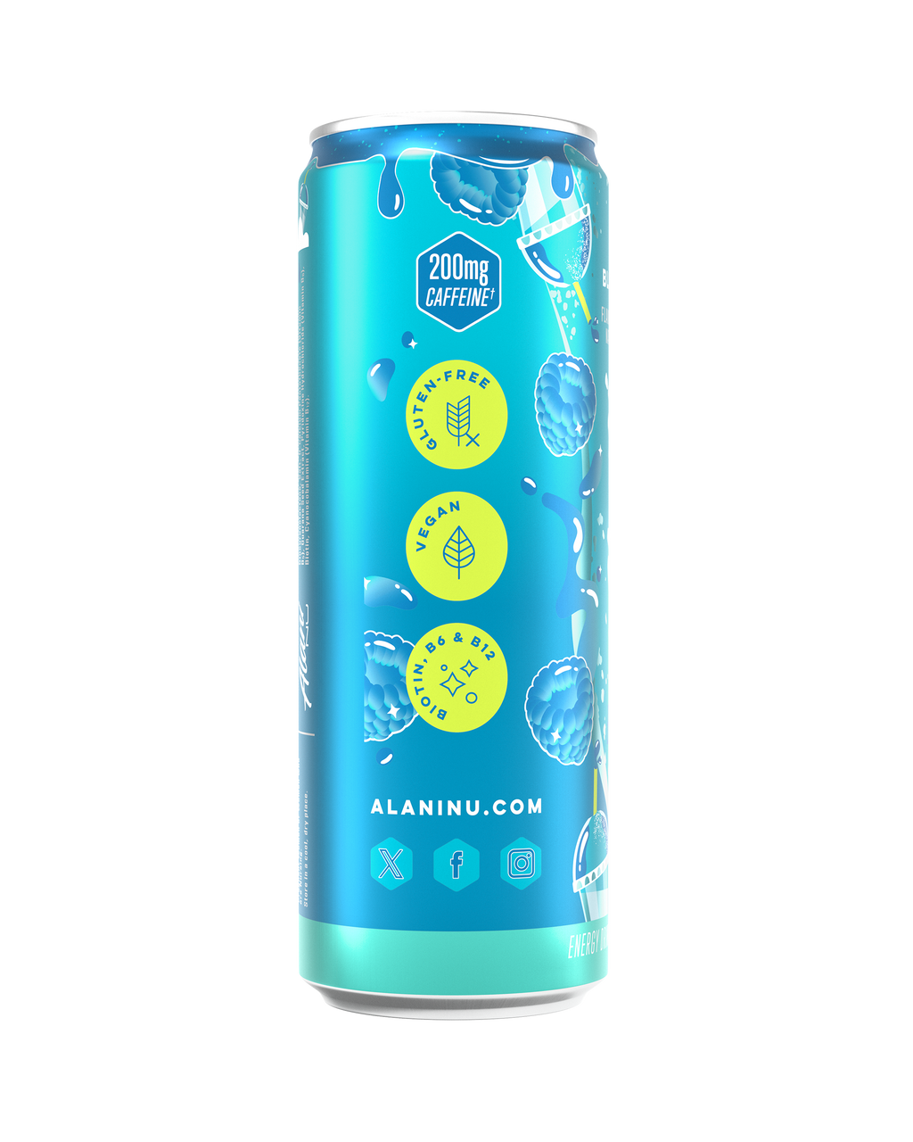 Alani Nu Energy Drink - Blue Slush M7 - image 2