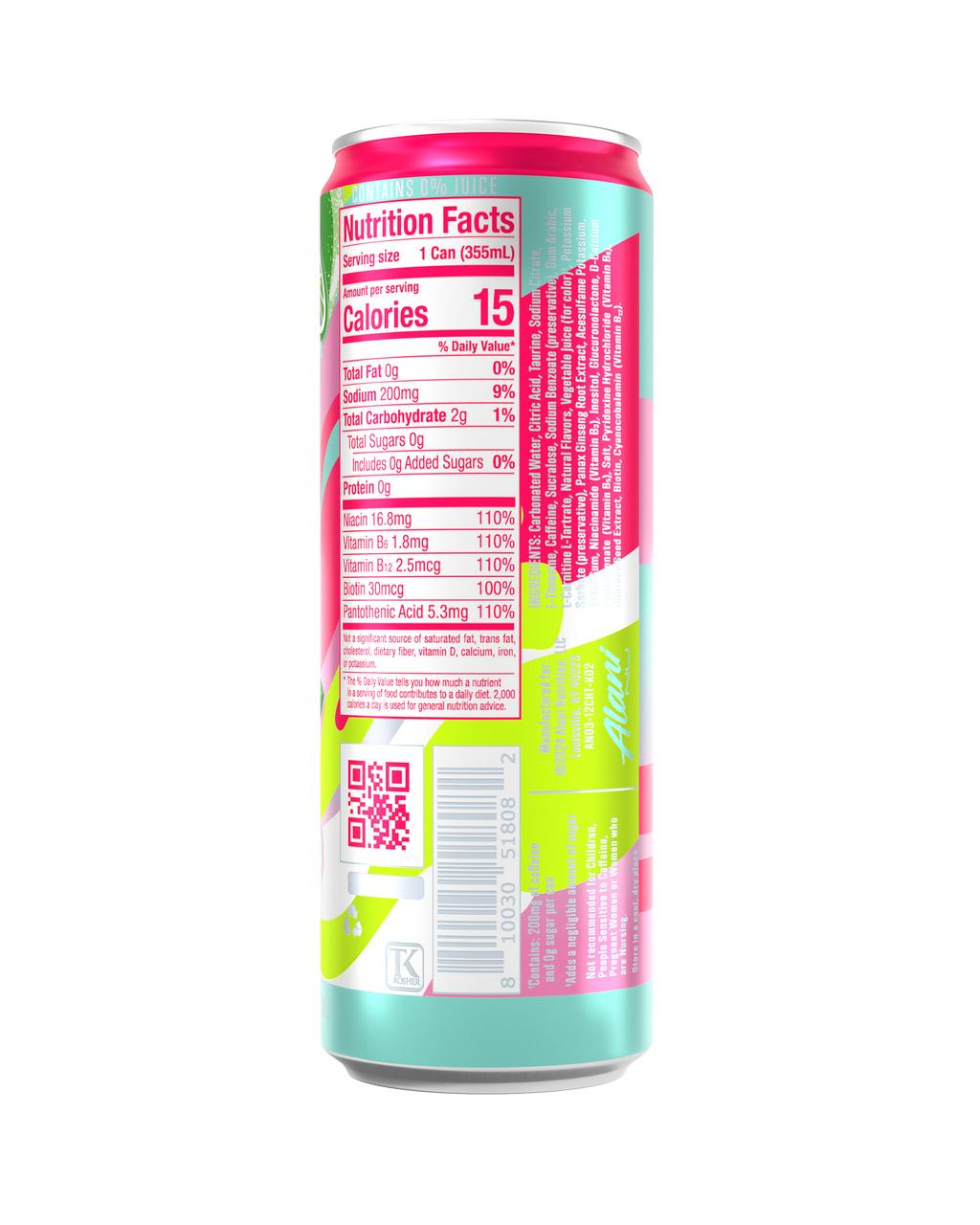 Alani Nu Energy Drink - Cherry Twist C9 - image 3