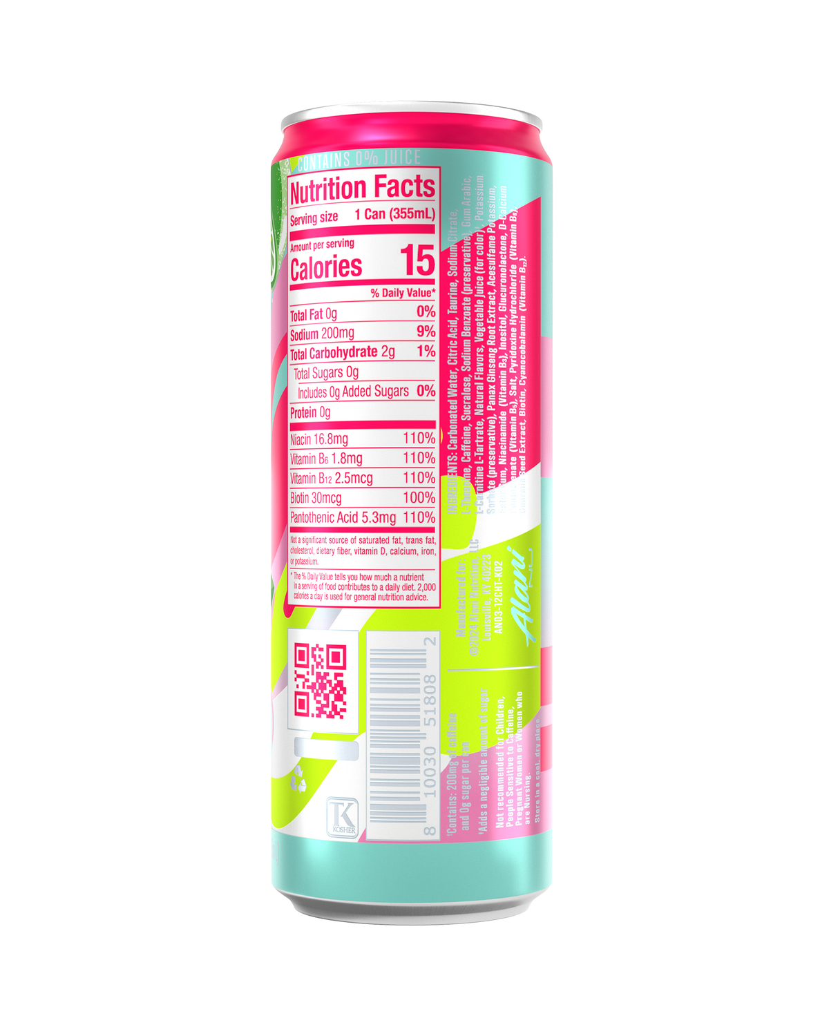 Alani Nu Energy Drink - Cherry Twist C9 - image 3