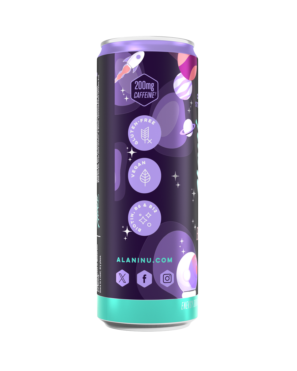 Alani Nu Energy Drink - Cosmic Stardust F7 - image 2