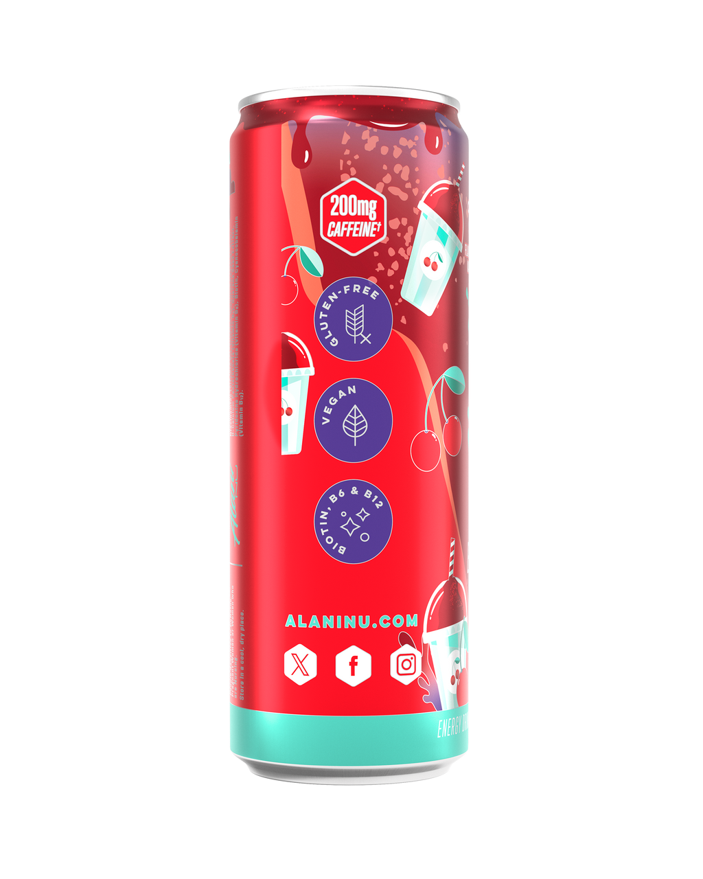 Alani Nu Energy Drink - Cherry Slush I3 - image 2