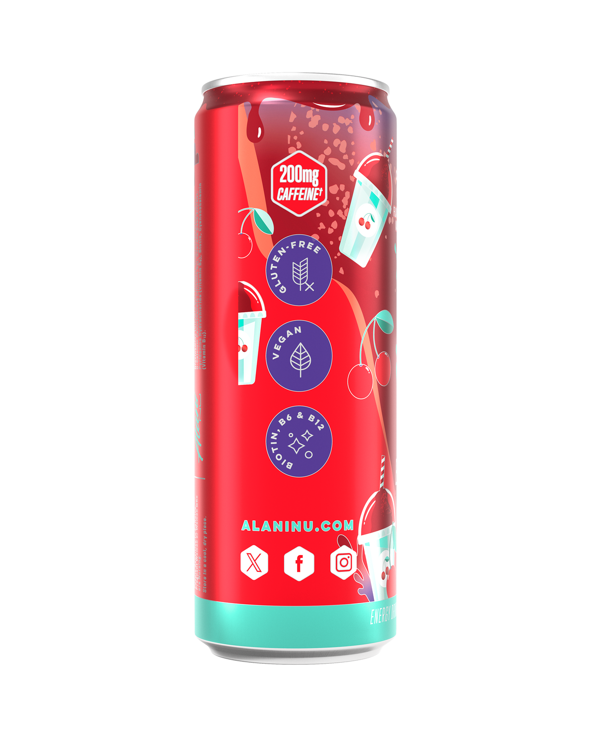 Alani Nu Energy Drink - Cherry Slush I3 - image 2