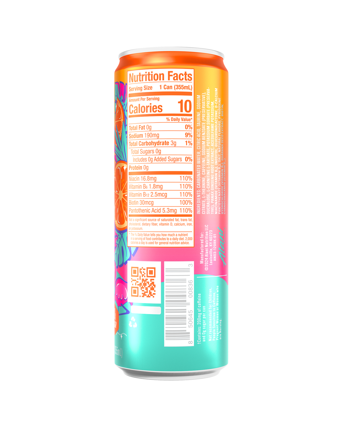 Alani Nu Energy Drink - Orange Kiss M4 - image 3