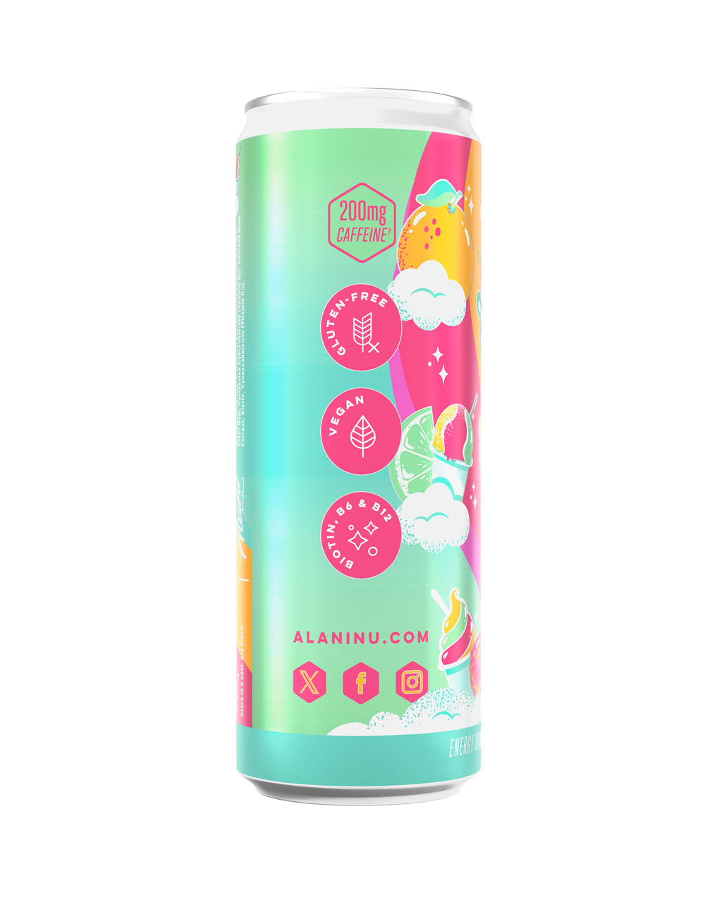 Alani Nu Energy Drink - Sherbet Swirl D5 - image 2
