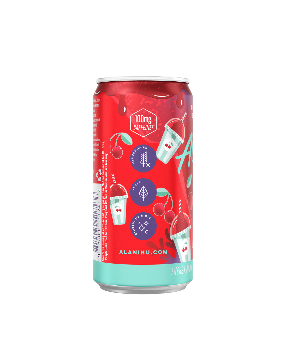 Alani Nu Mini Energy - Cherry Slush M0 - image 2