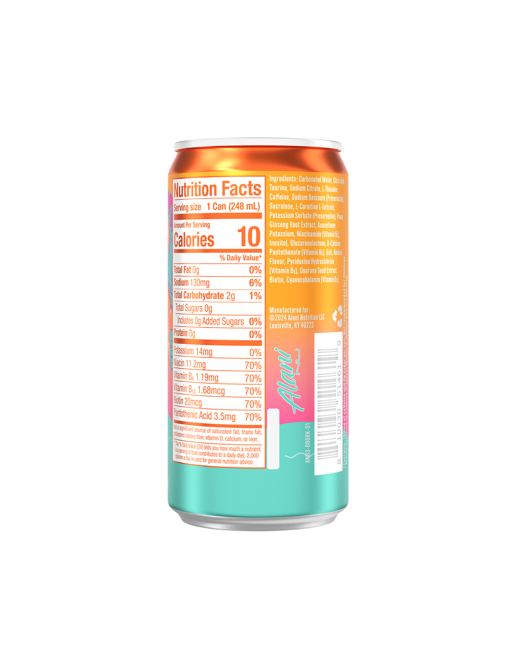 Alani Nu Mini Energy - Orange Kiss R1 - image 3