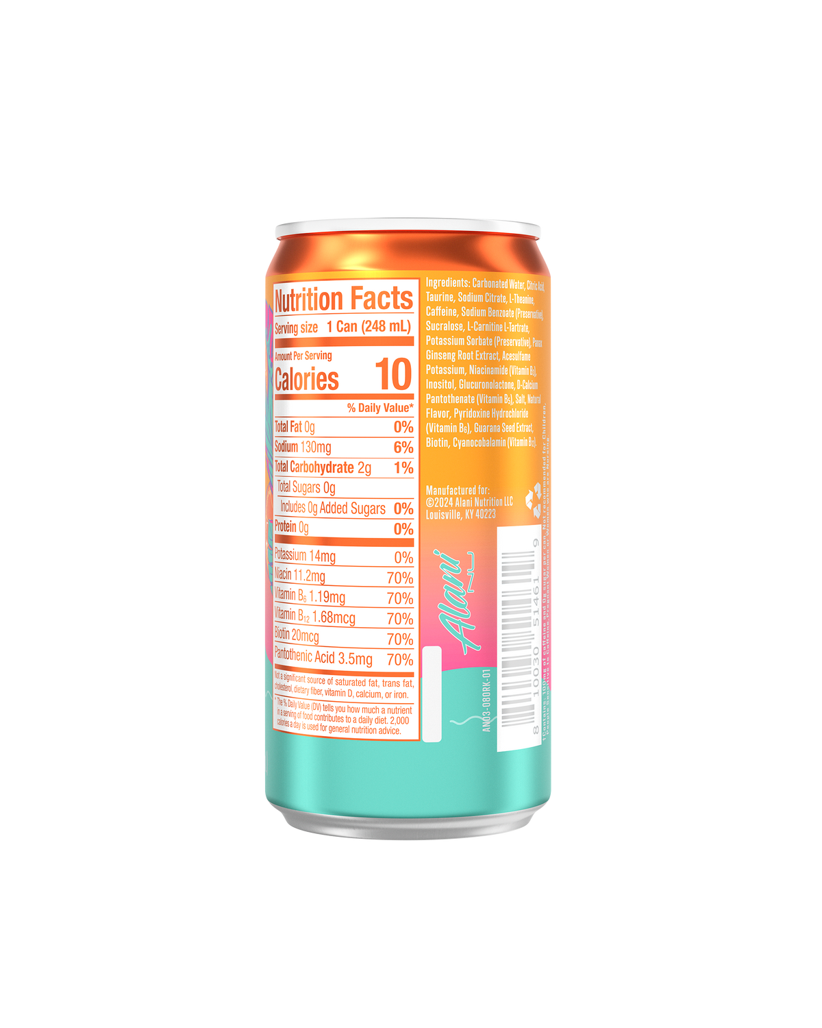 Alani Nu Mini Energy - Orange Kiss R1 - image 3